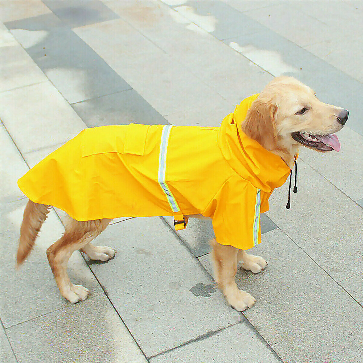 Waterproof Reflective Dog Raincoat