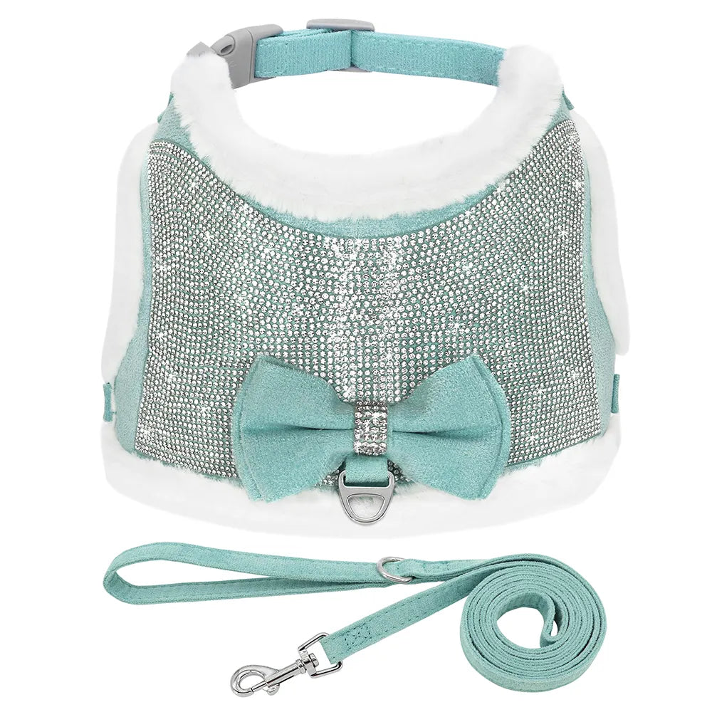 Rhinestone Dog Harness