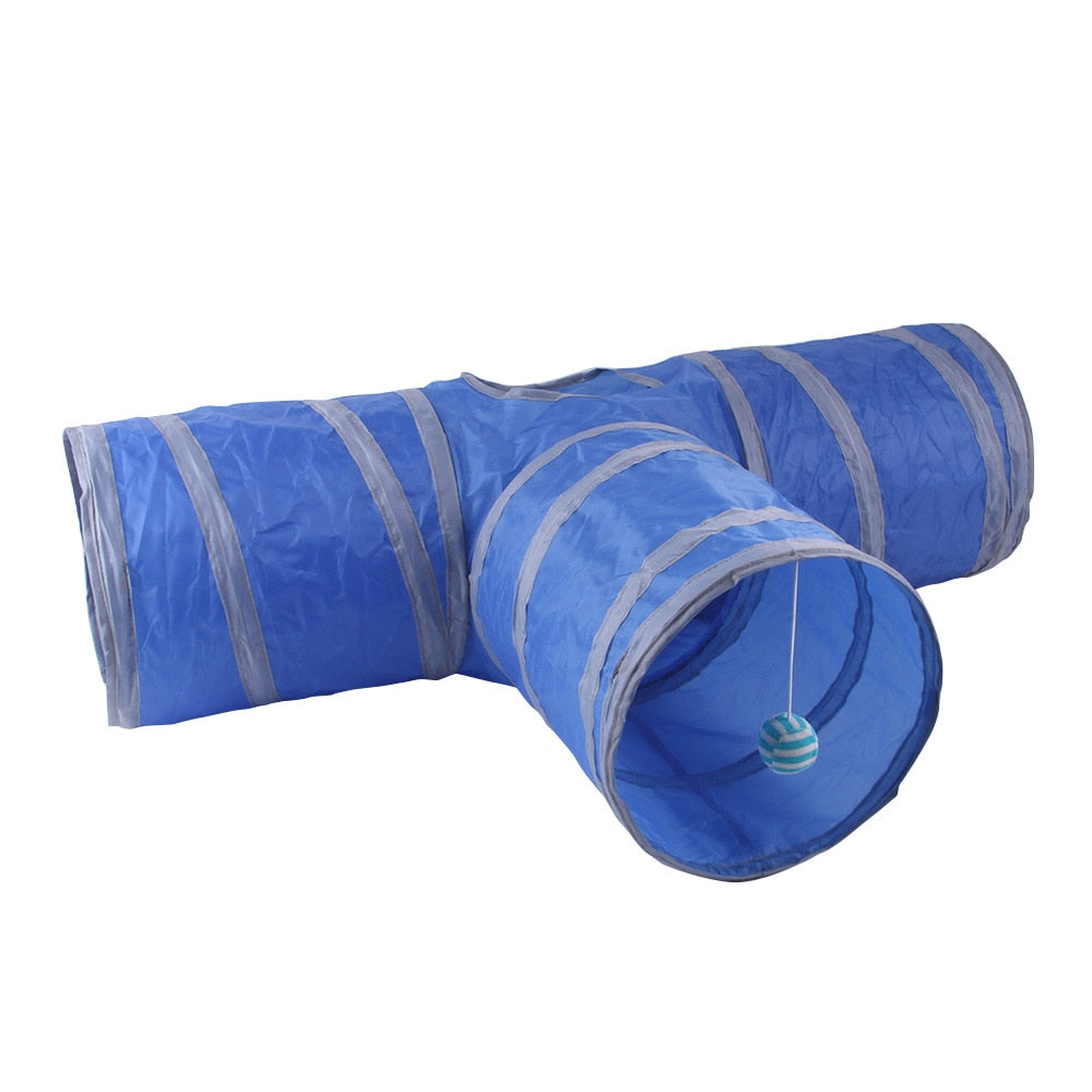 Indoor 2/3/4 5-way Collapsible Pet Tunnel