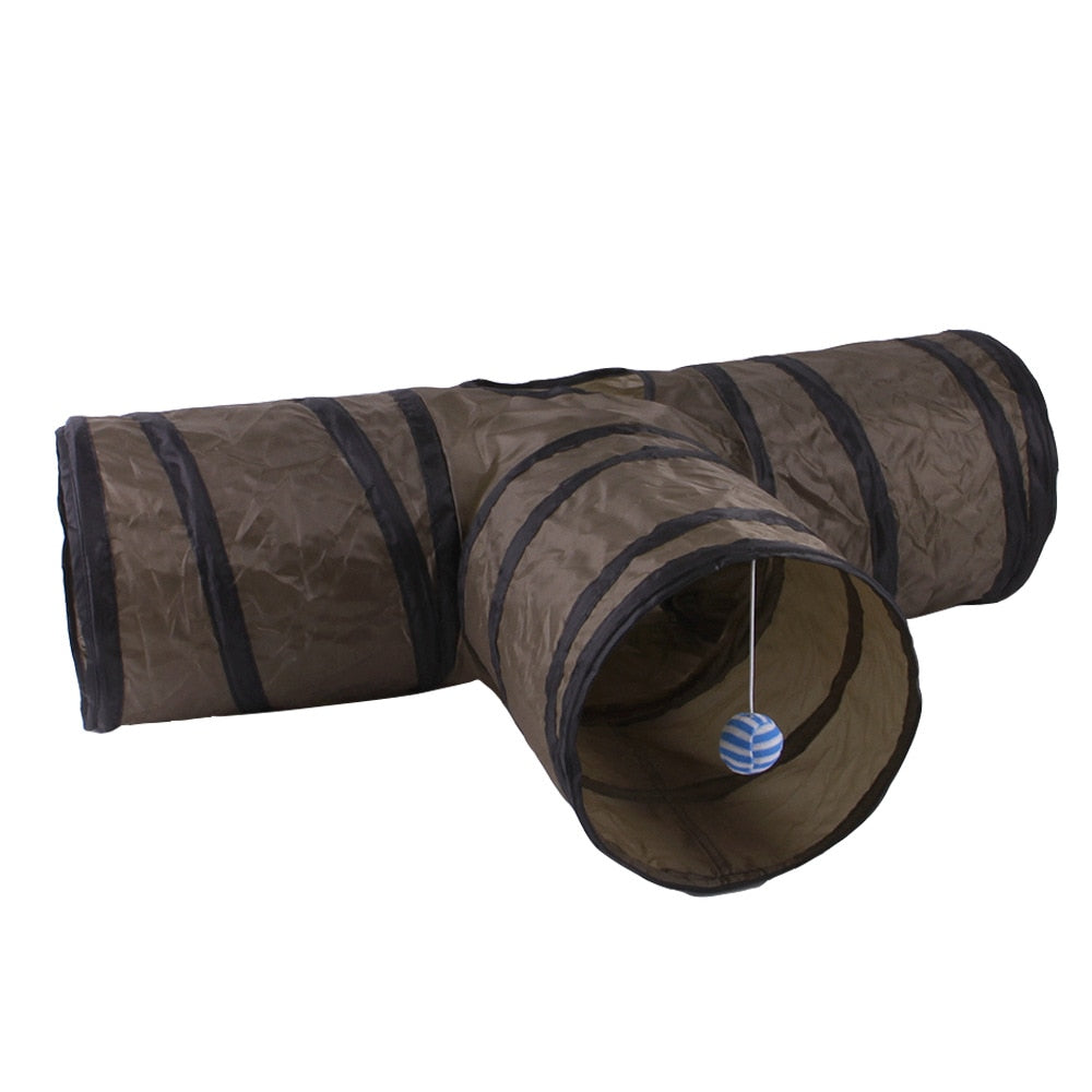 Indoor 2/3/4 5-way Collapsible Pet Tunnel