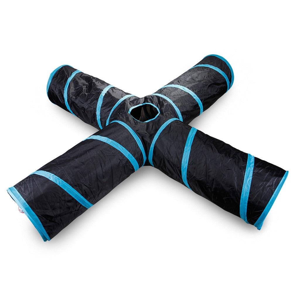 Indoor 2/3/4 5-way Collapsible Pet Tunnel