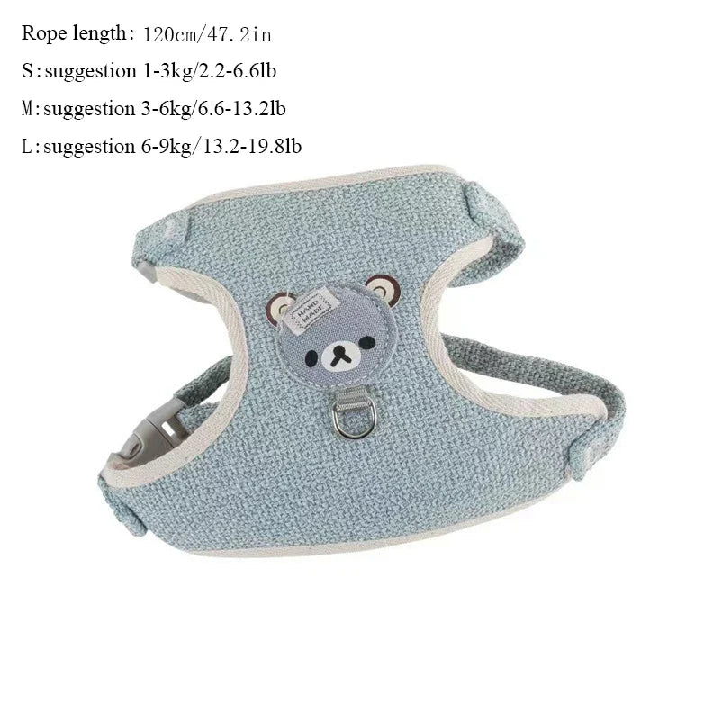 Dog Harness & Leash Set