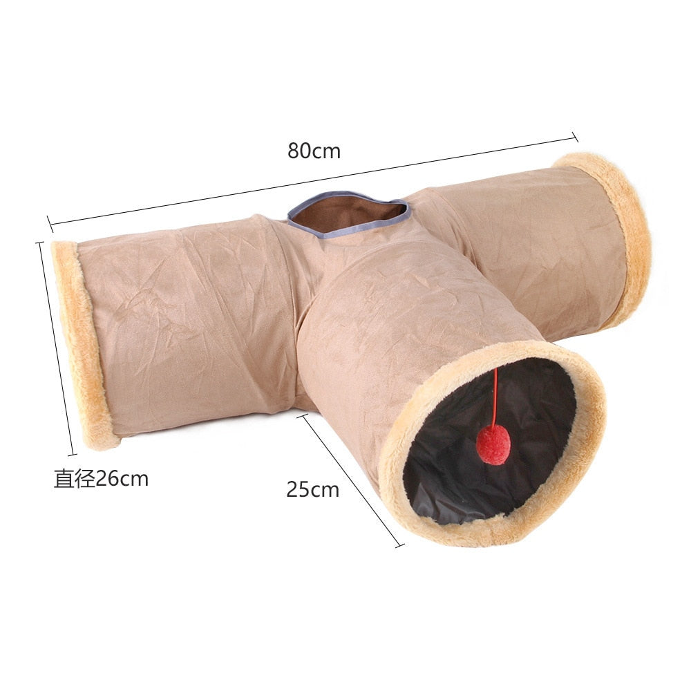 Indoor 2/3/4 5-way Collapsible Pet Tunnel
