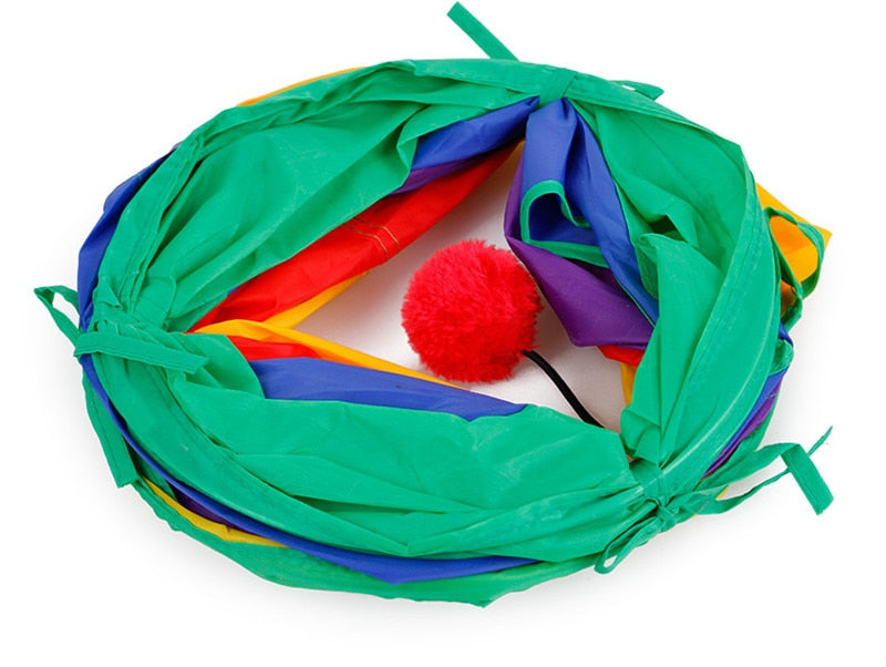 Indoor 2/3/4 5-way Collapsible Pet Tunnel