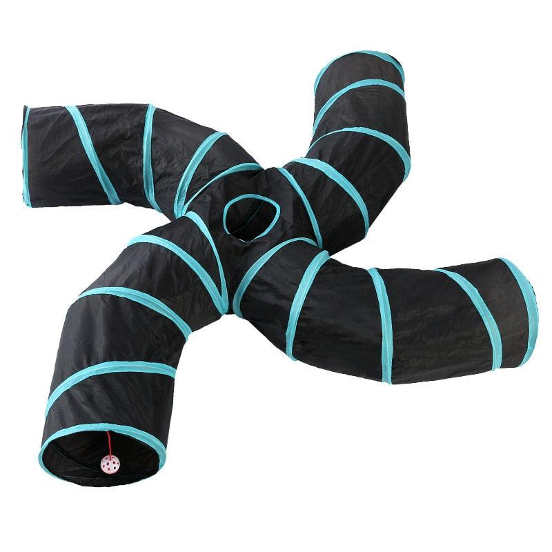 Indoor 2/3/4 5-way Collapsible Pet Tunnel