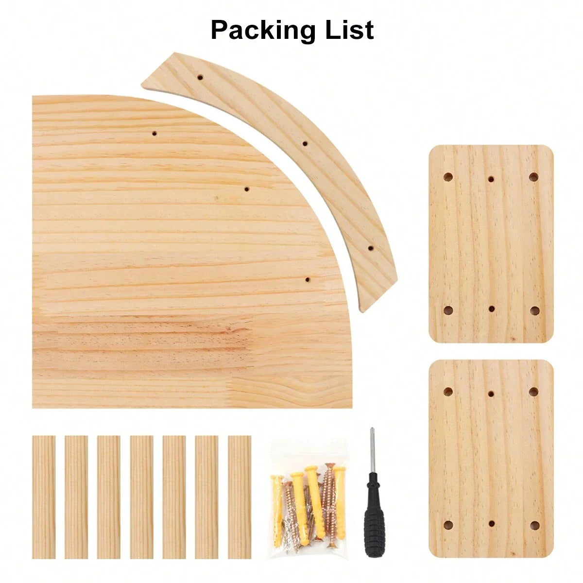 3/4Pcs Corner Hammock with-Step Set-Wall Mounted Cat Tree