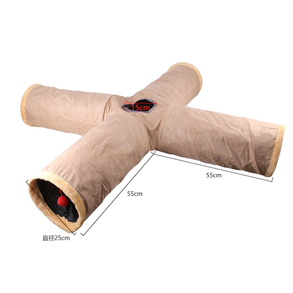 Indoor 2/3/4 5-way Collapsible Pet Tunnel