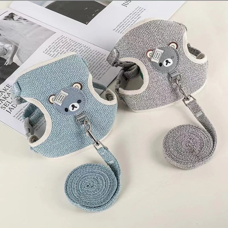 Dog Harness & Leash Set