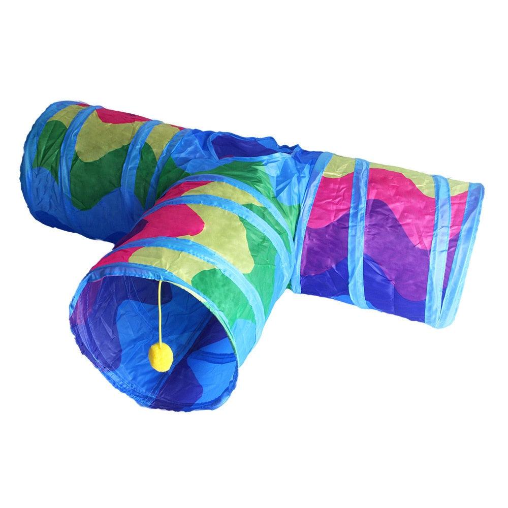 Indoor 2/3/4 5-way Collapsible Pet Tunnel