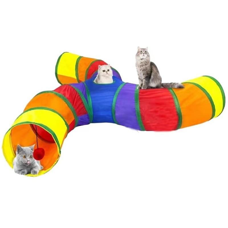 Indoor 2/3/4 5-way Collapsible Pet Tunnel