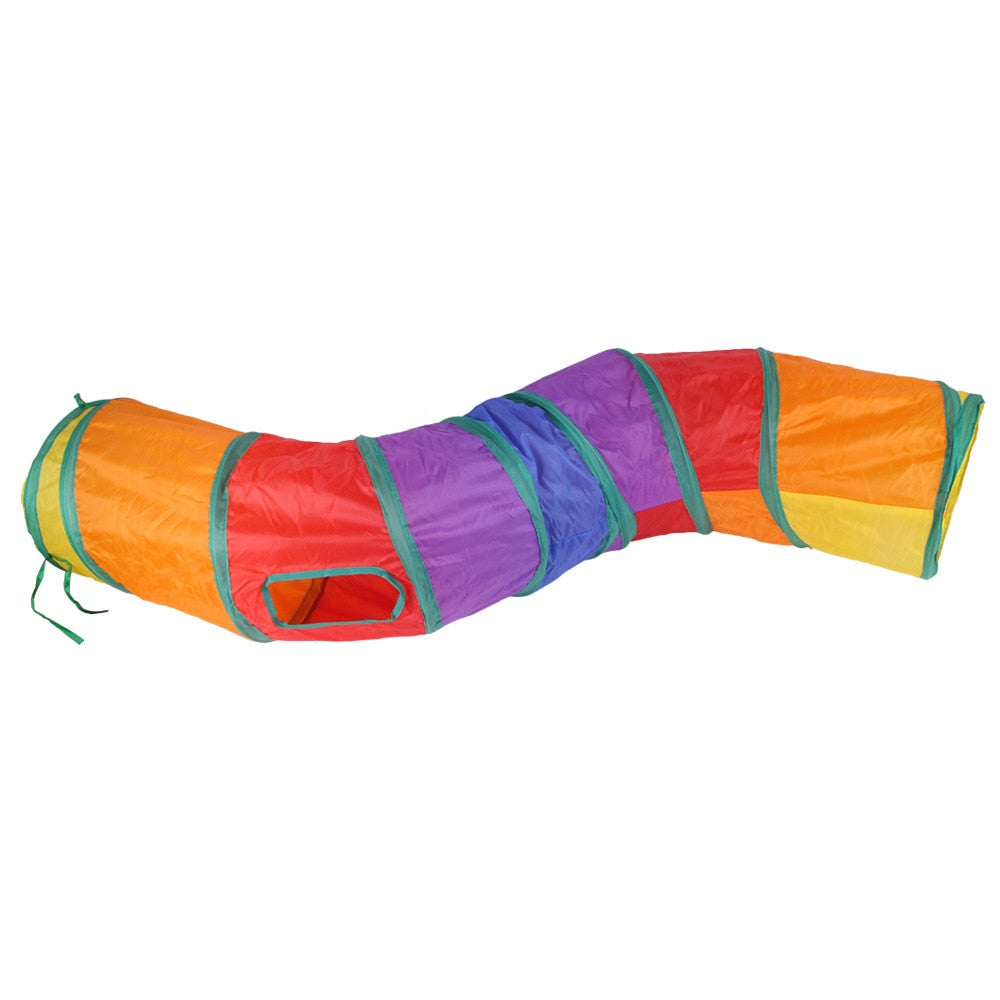 Indoor 2/3/4 5-way Collapsible Pet Tunnel