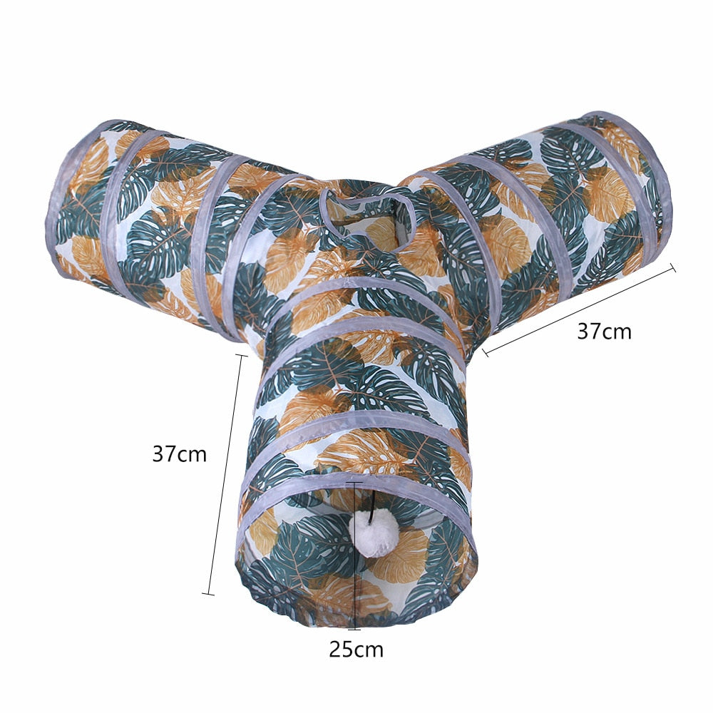Indoor 2/3/4 5-way Collapsible Pet Tunnel