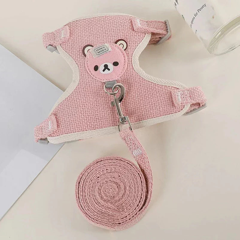 Dog Harness & Leash Set