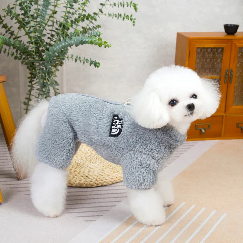 Winter Warmth for Your Pet – New Zipper Jumpsuit Coat for Small Dogs & Cats