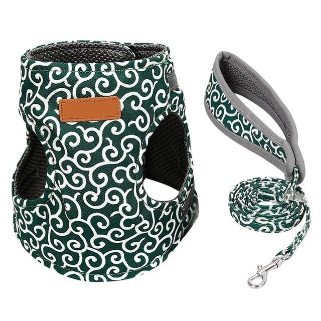 Lovely Floral Cat Harness