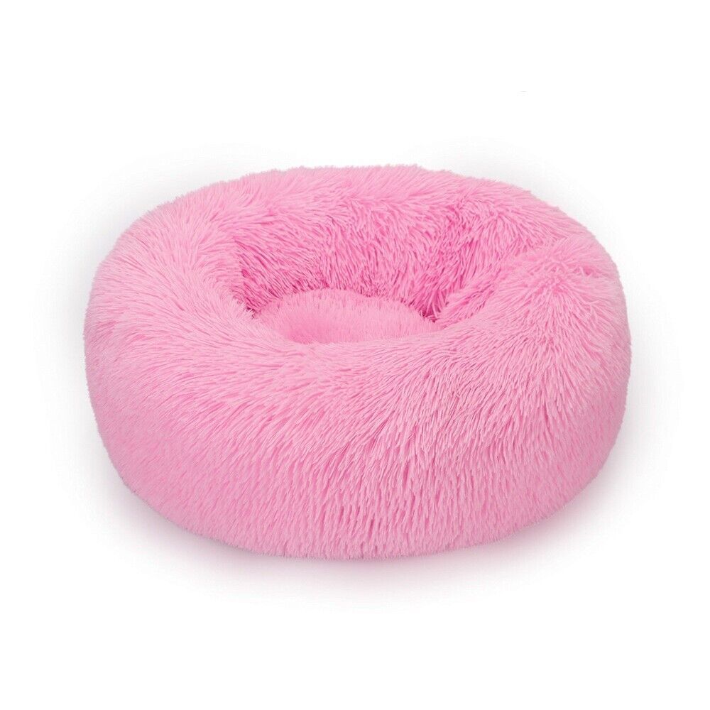 Cute Comfy Donut Shaped Pet Bed