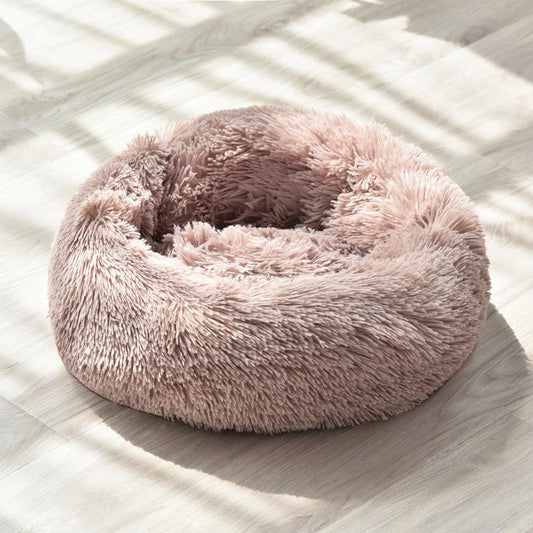 Cute Comfy Donut Shaped Pet Bed