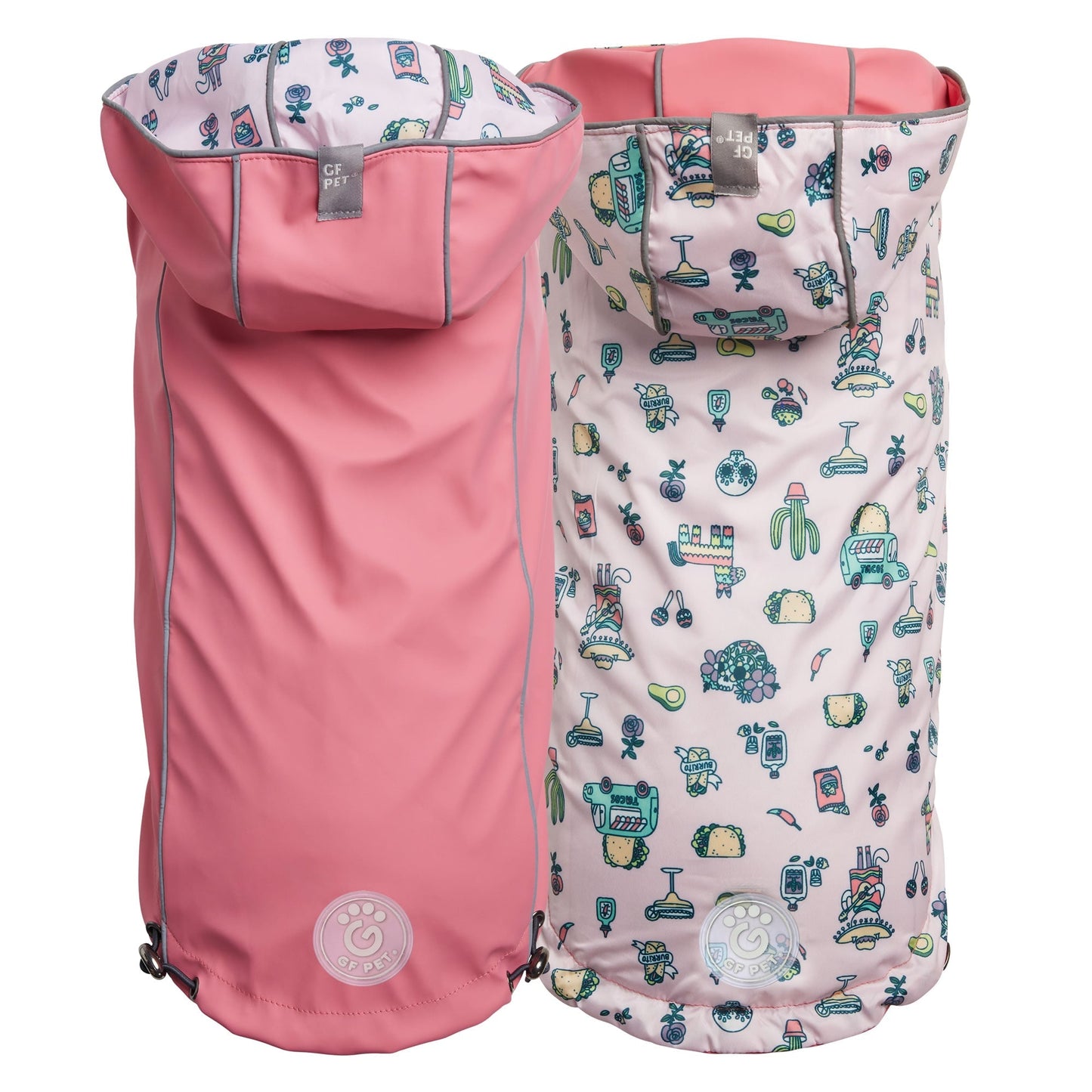Reversible Elasto-Fit Raincoat