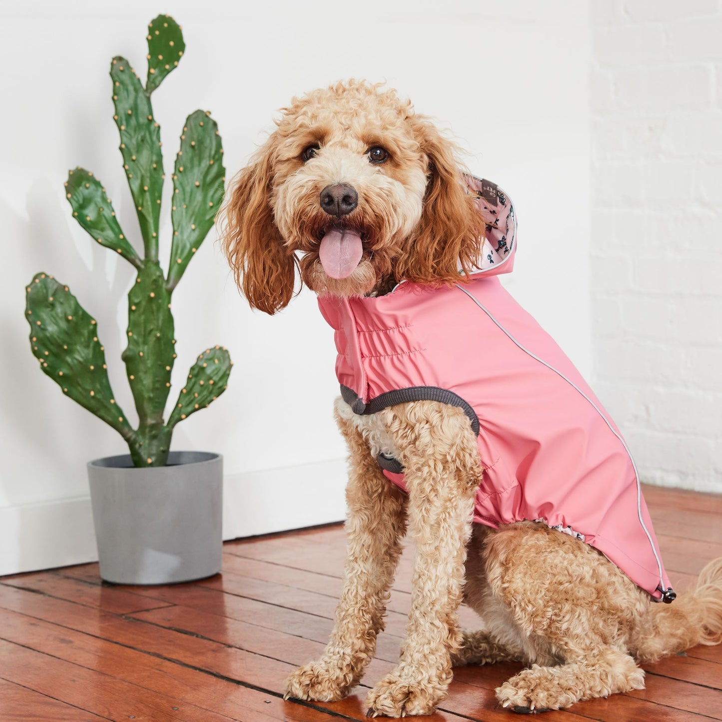 Reversible Elasto-Fit Raincoat