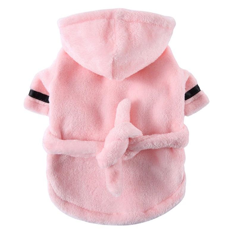 Pet Bathrobe and towel