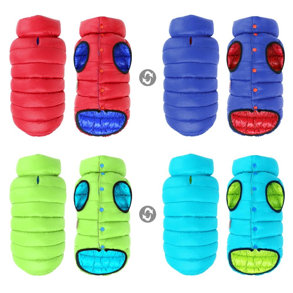 Winter Reversible Dog Vest