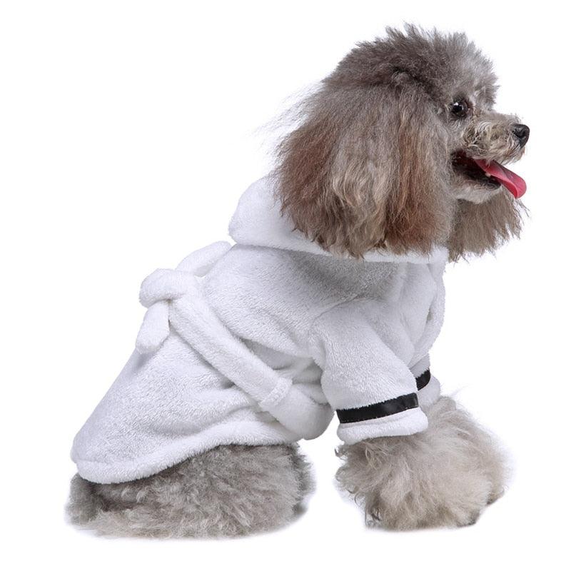 Pet Bathrobe and towel