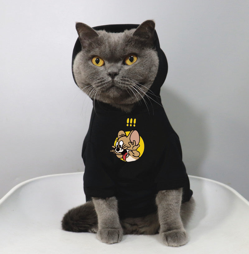 Breathable Cat Sweatshirt – Lightweight Spring & Summer Pet Clothing