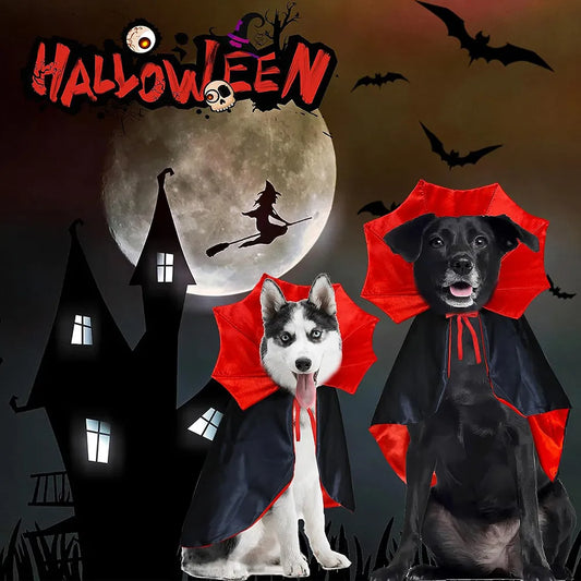 Vampire Halloween Dog Costumes