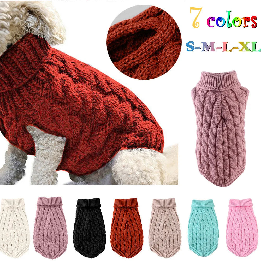 Autumn Winter Solid Fried Dough Twists Knitting Warm Comfort Clothing