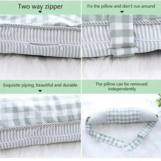 Winter Warm Cat Bed Mat – Soft Cushioned Nest for Kittens, Puppies & Small Pets