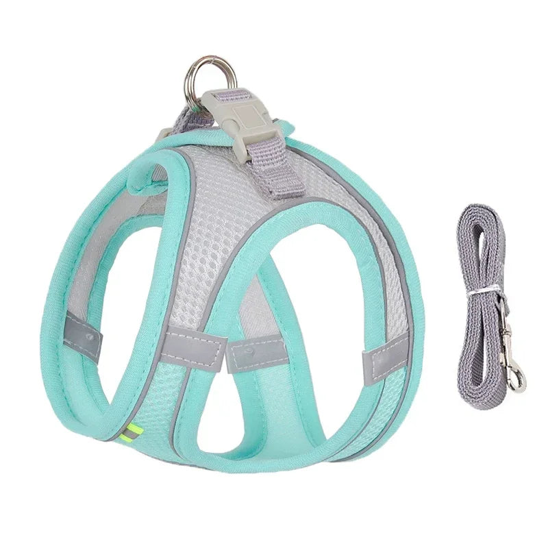 Adjustable Cat Harness & Leash Set