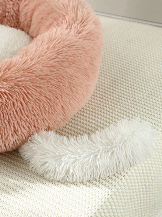 Adorable Plush Pet Bed with Ears and Tail