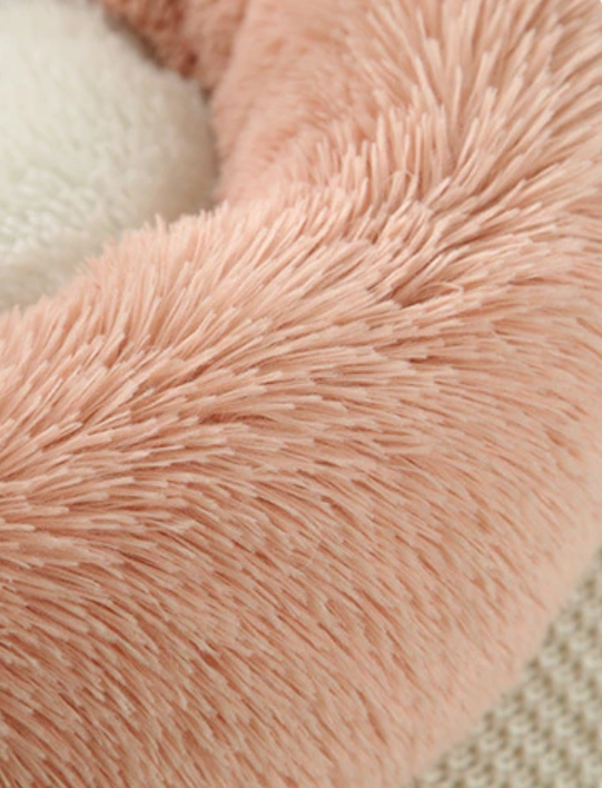 Adorable Plush Pet Bed with Ears and Tail